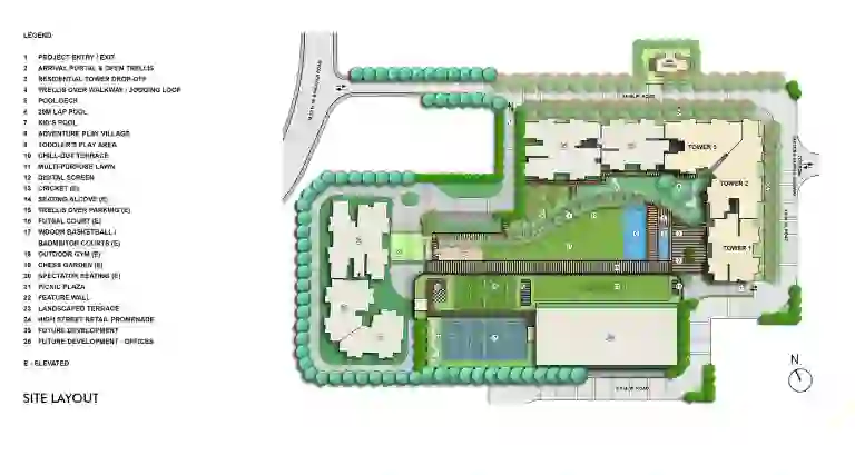 Detailed Master Plan of L&T Sector 86 Gurgaon At Sector 86, Gurgaon